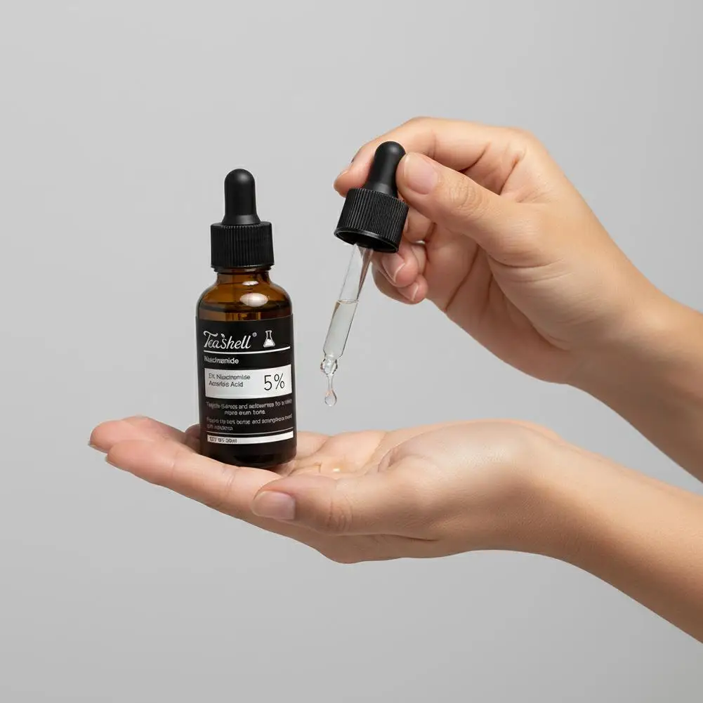 1/2/3pcs 30ML Teashell Serum 5% Niacinamide & Arbutin 30ml Fade Dark Spots Skin Moisturizing Hydration Sensitive Skin Care