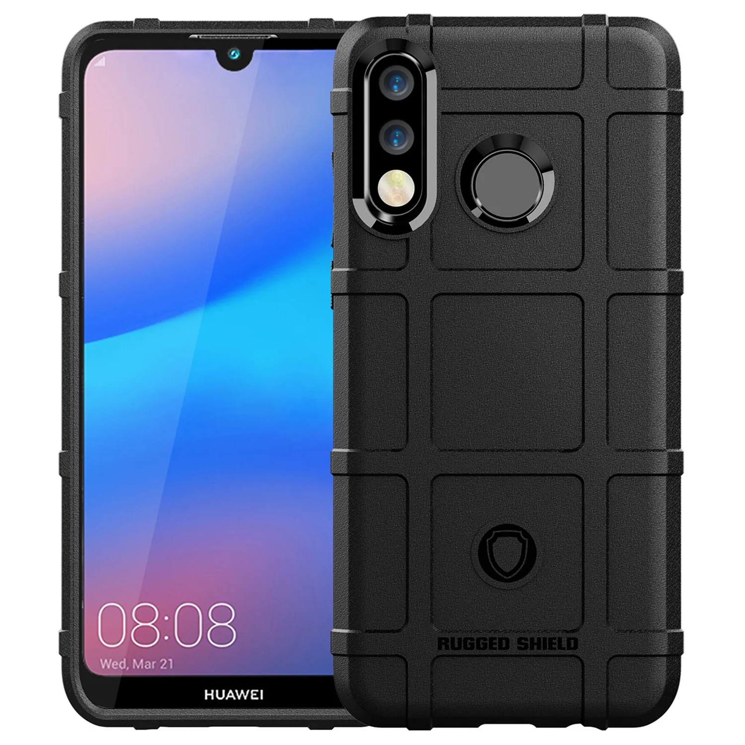 حافظة مقاومة للصدمات لهاتف "phواوي p30 lite nova 4e" ، غطاء خلفي غير لامع لـ p30lite nova 4e #4