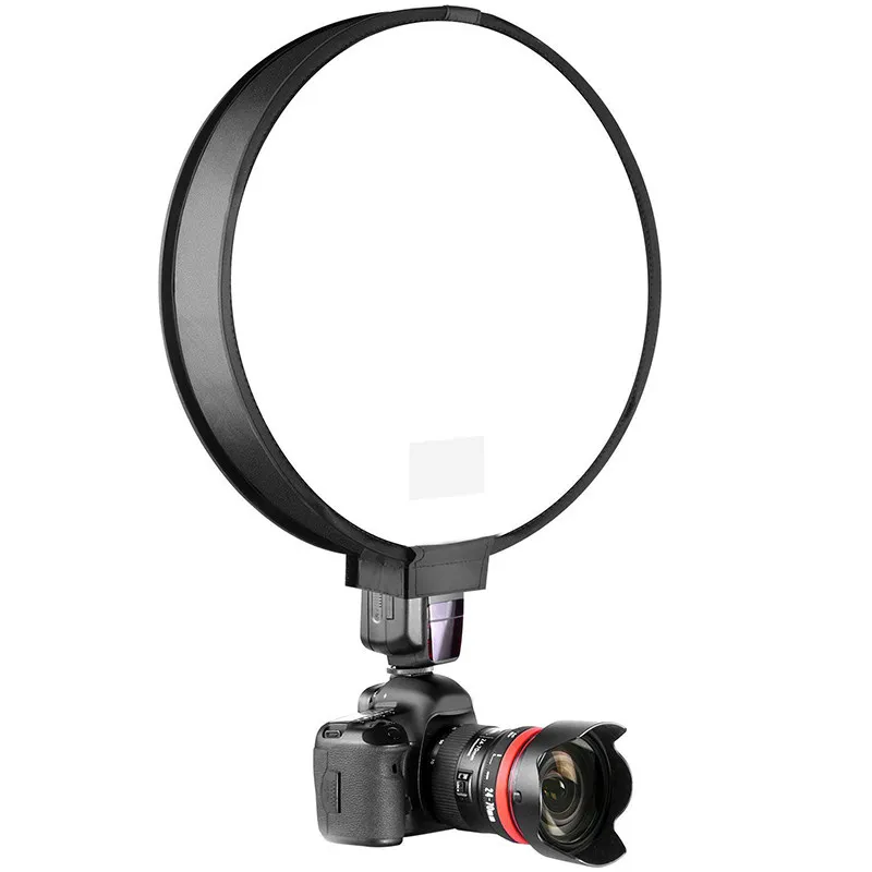 30cm folding machine top light softbox flash circular softlight cover