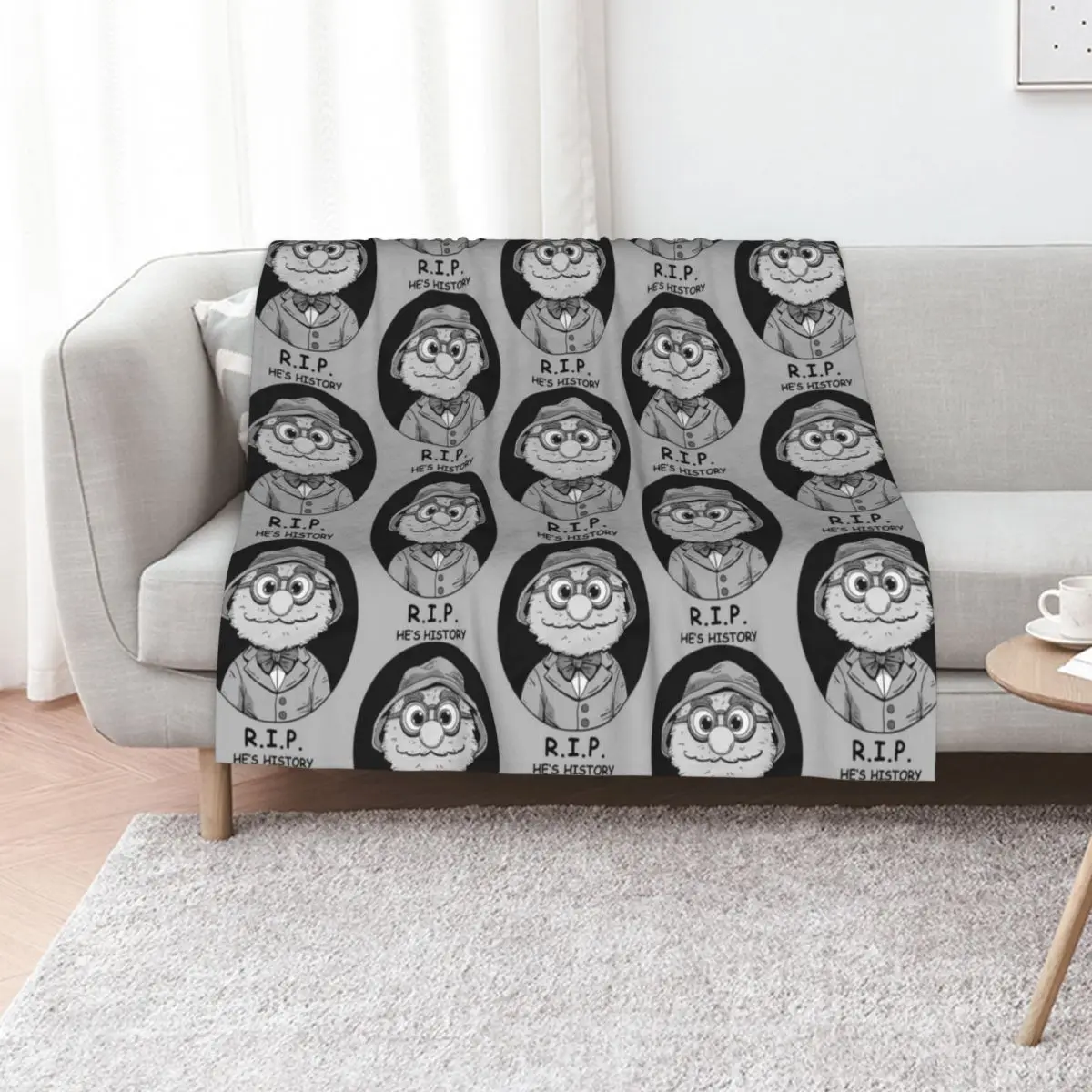 Watcher Merch Puppet History Throw Blanket Cute decorative Picnic Sleeping Bag Nap for sofa Blankets