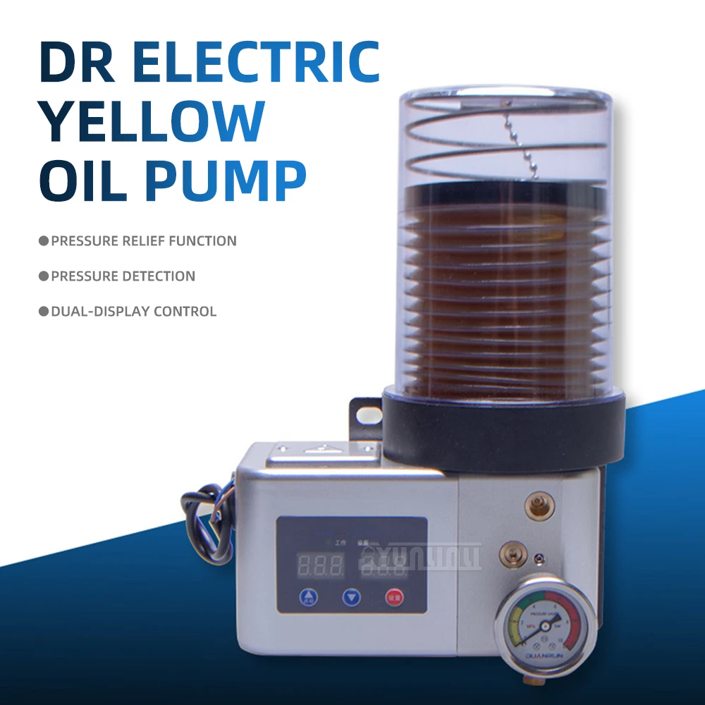 Electric Fully Automatic Butter Pump Truss Mechanical Arm Lubrication Oil Pump 220V for Punch Press Grease Lubrication