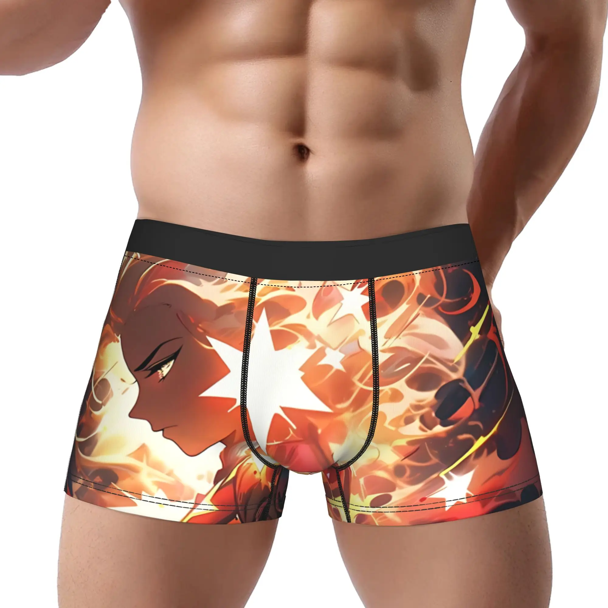 

adults 18 plus boxers Captain Marvel Underpants Homme Panties Men's Underwear Ventilate Shorts Boxer Briefs