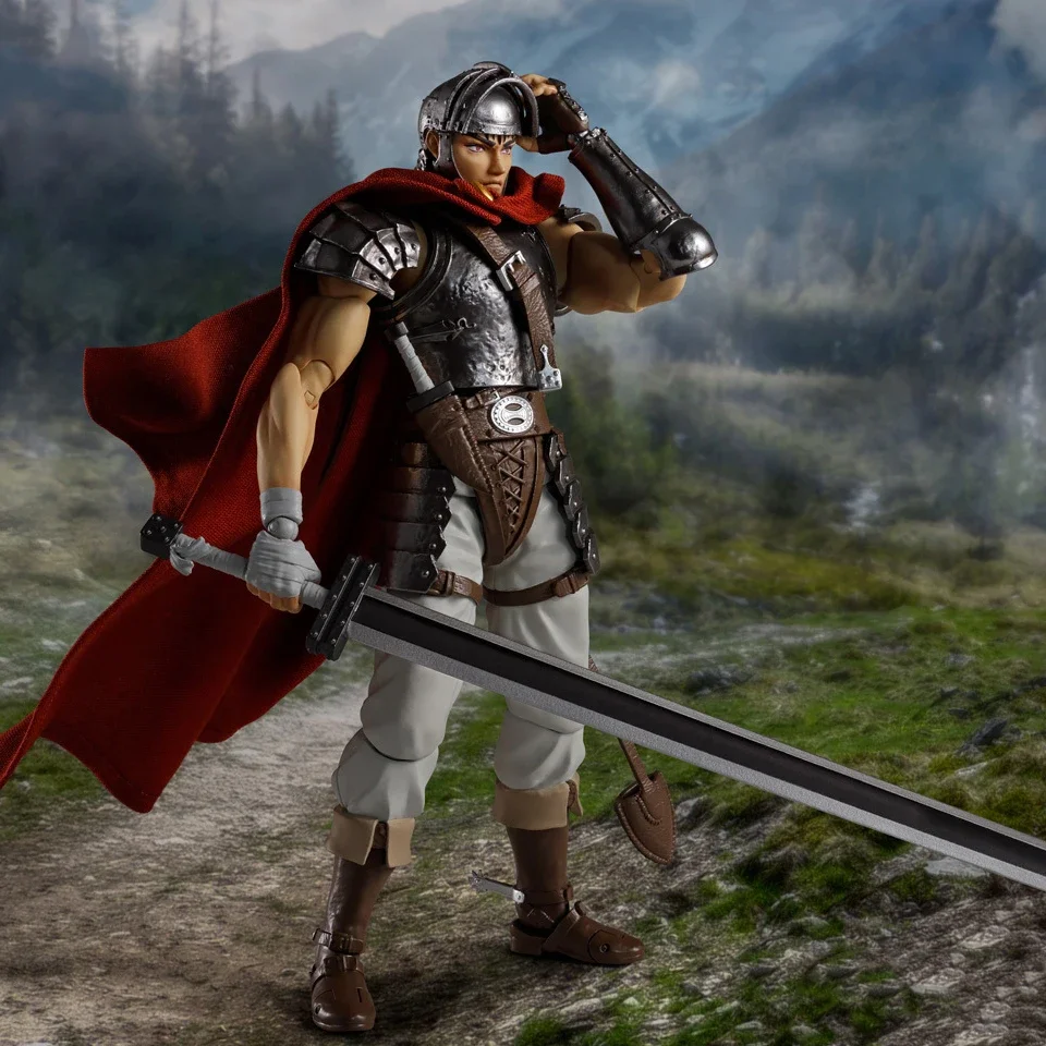 Original Bandai S.H.Figuarts Berserk Guts (THE BAND OF THE HAWK) Figura de ação genuína boneca modelo colecionável