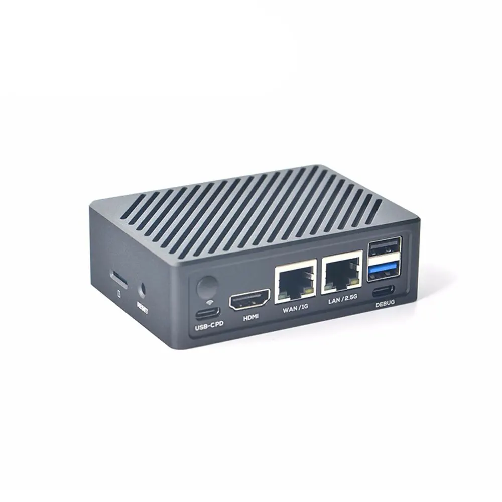 NanoPi R6C 4GB/8GB RAM 32GB eMMC Rockchip RK3588S A76 A55 Dual 2,5G Ethernet Unterstützung HDMI2 Linux/Openwrt/Debian/Ubuntu