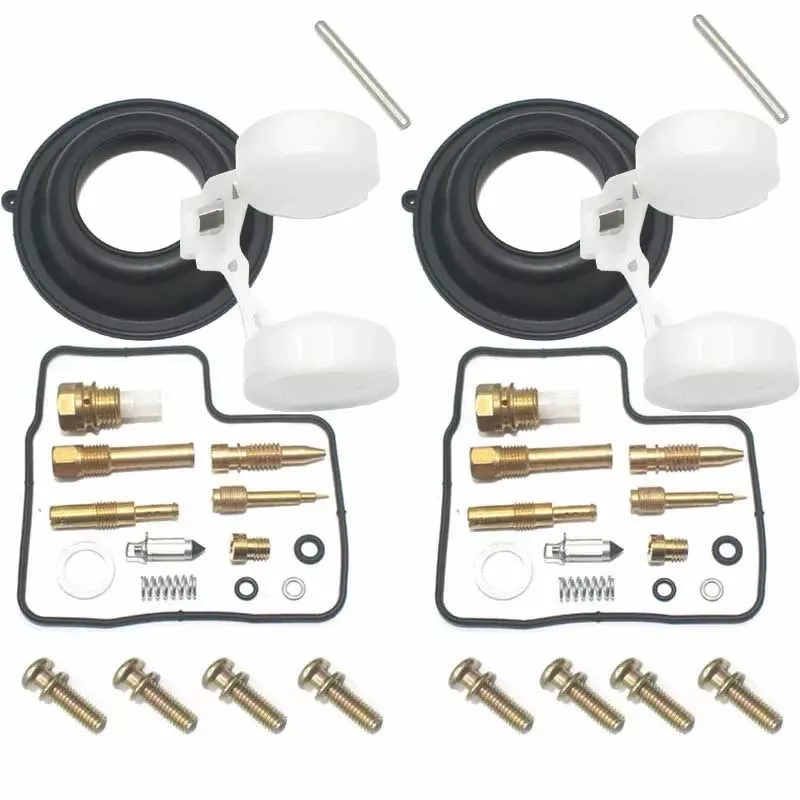 Para Shadow 500 VT500C VT500E 1983-1987 VT500 E C VT 500 kit de reparación de carburador accesorios de válvula de aguja de diafragma