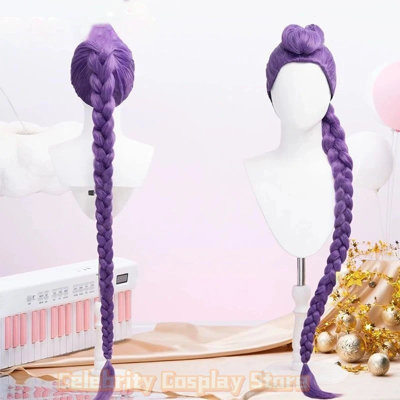 New 2026 Movie Hunters Rumi Mira Zoey Cosplay Wig Women Long Hair Heat Resistant Synthetic Wigs Halloween Prop