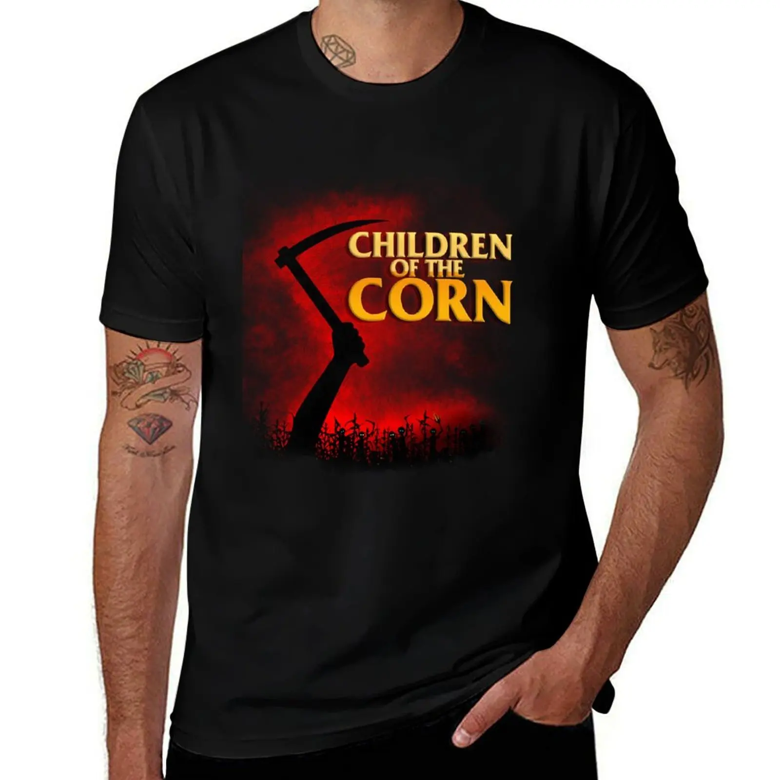 

Children of the Corn T-Shirt man t shirts for men casual man t shirts high quality luxury brand man t shirt luxury T-Shirt