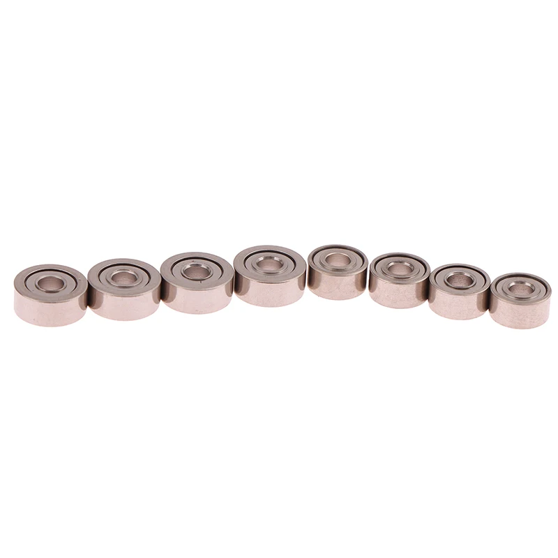 12pcs Mini 4WD Bearings Retrofit Parts 520/620/830 Bearing For S2 MA Tamiya Yang Kai War Dragon 4WD Chassis/ Guide Wheel/ Gear