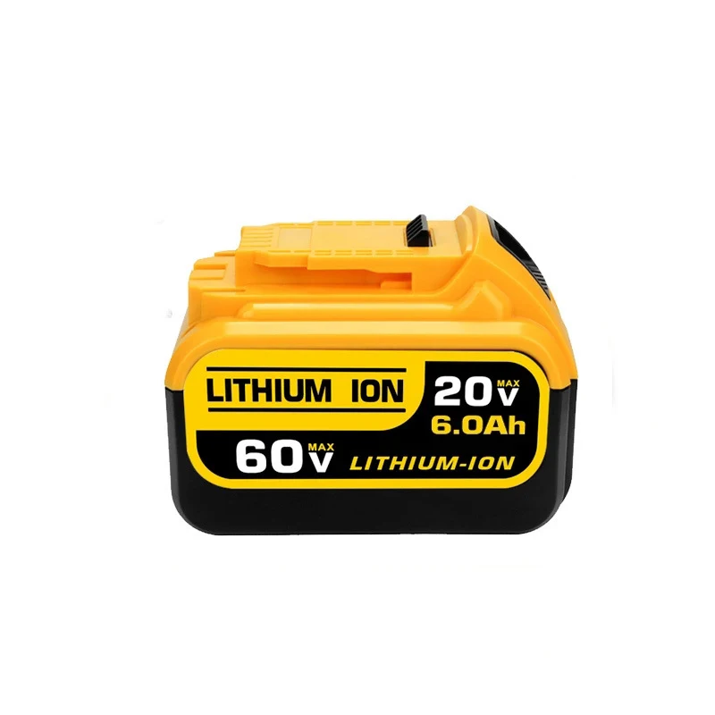 20V 60V 100% 6000mAh Tool Battery For Dewalt DCB200 DCB203 DCB204 DCB205 DCB206 DCB209  Power Tool