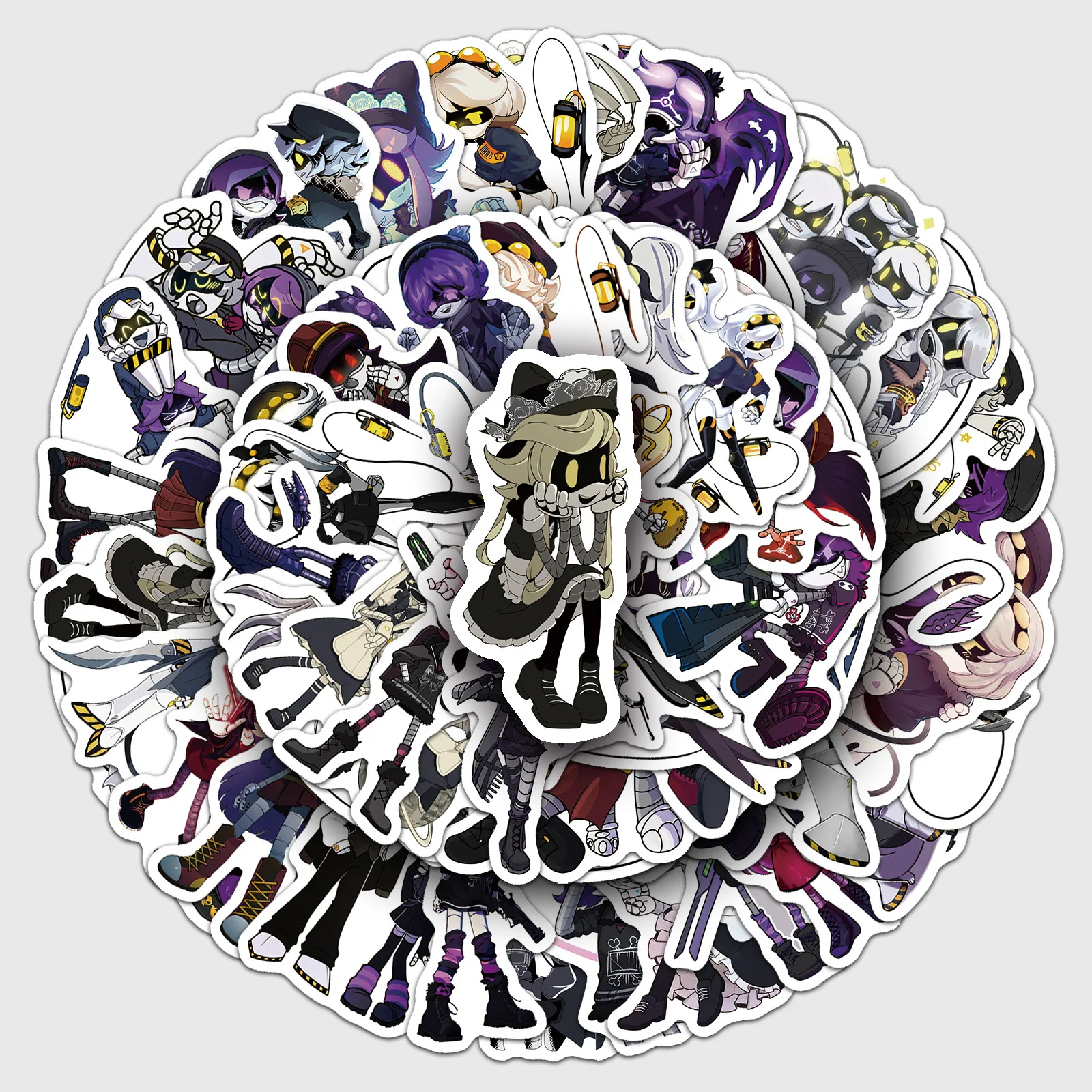 

10/50PCS Cartoon Murder Drones Anime Sticker DIY Phone Laptop Luggage Skateboard Graffiti Decals Fun for Kid