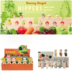 Cat Life Sonny Angel Animal Fruit Toys Decorative Mini Action Figures Dolls Anime Hipper Angels Phone Christmas Halloween Gift