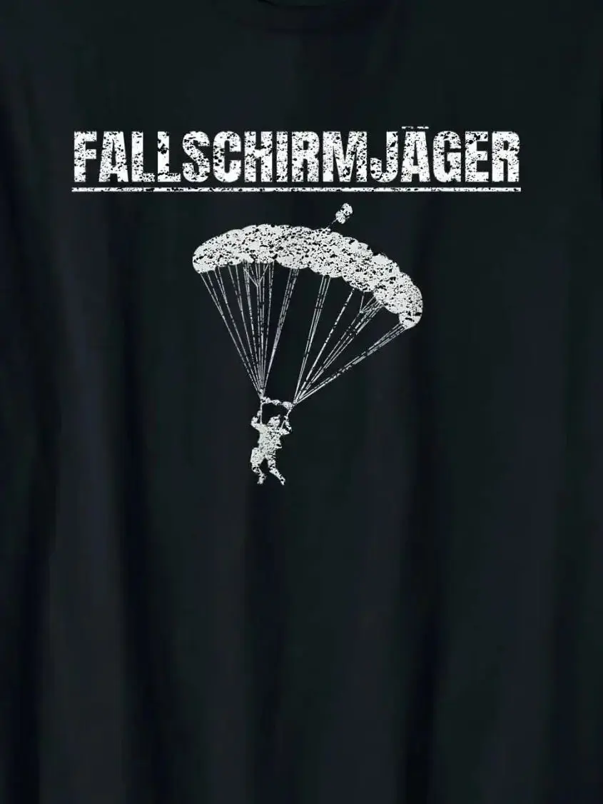

Paratrooper Jumper Badge - German Army Soldier Men T-Shirt Short Sleeve Casual 100% Cotton O-Neck Summer Tees
