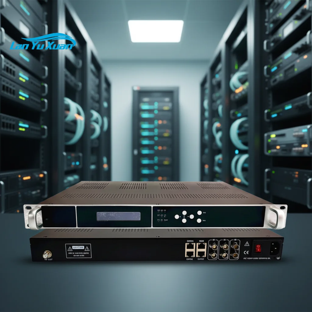 48-in-1 HLS/SRT/RTSP/HTTP IP to DVB-T RF Modulator with 8/16 Carriers / Multiplexing / PID Remapping / PCR Correction