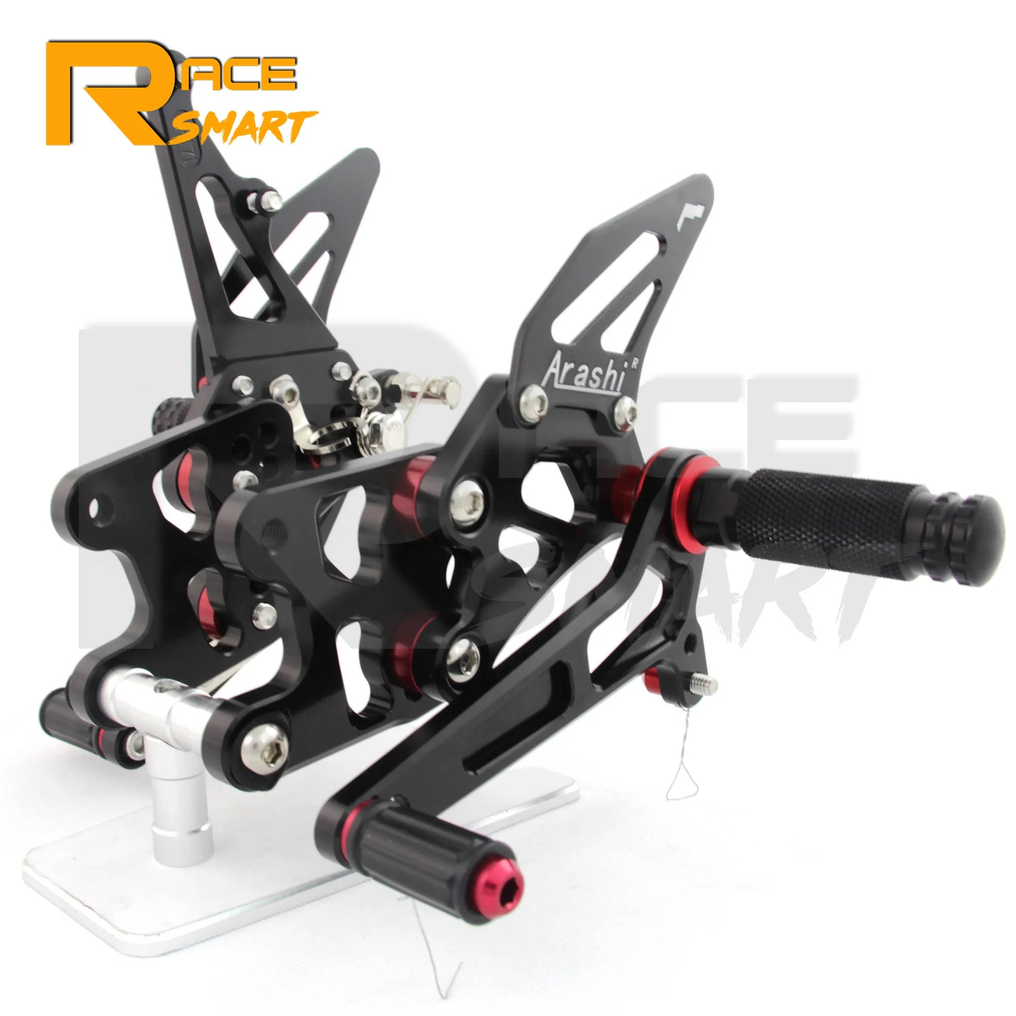 

For SUZUKI GSX-R1000 2007-2008 CNC Adjustable Rearset Rear Footrests Foot Rest Pegs Pedal Motorcycle Accessories GSXR 1000 07 08