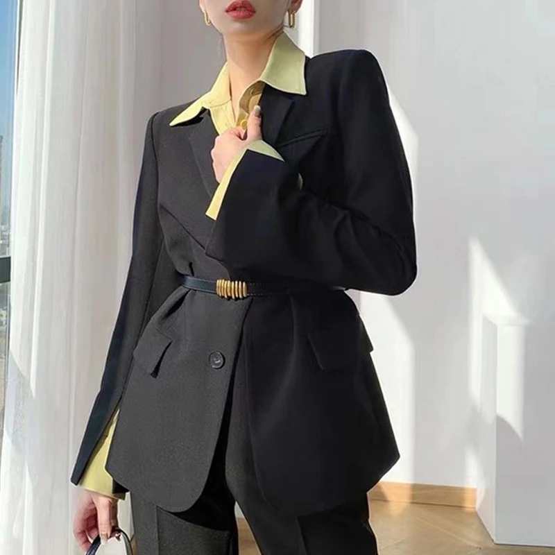 Women\'s Thin Waist Belt Genuine Leather With Dress Coat Senior Sense Vintage Belt 2023 Decorative Suit Sweater Waist Chain