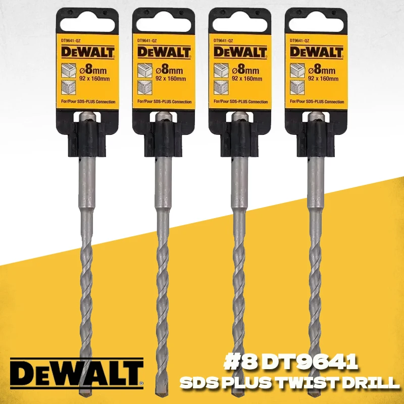 DEWALT DT9641 SDS Plus Fitment 2 Cutter Drill Bit Rotating Electric Hammer Power Tool Accessories