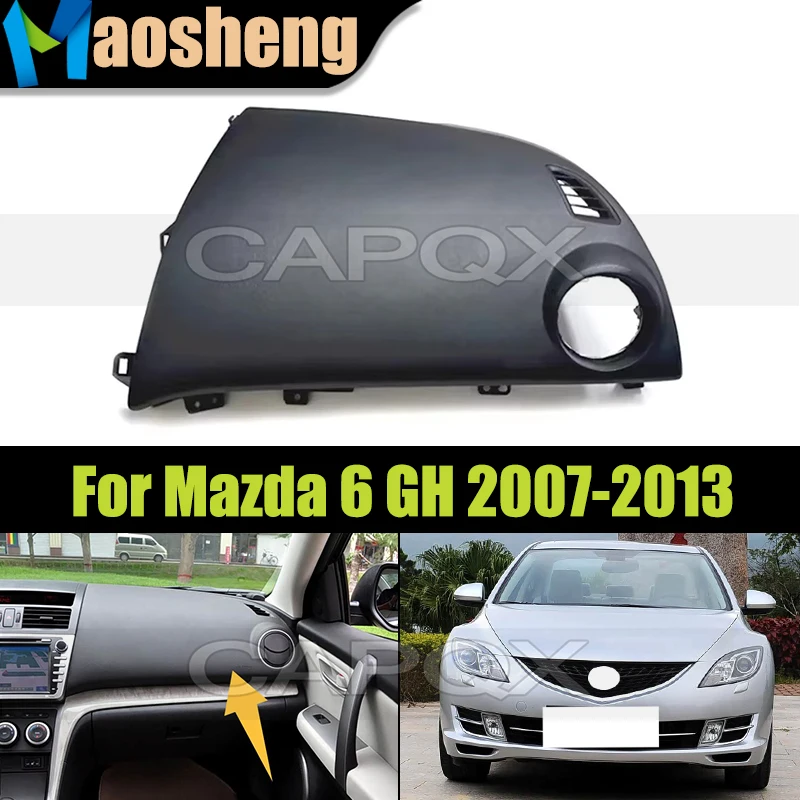 Brand Car Dashboard Cover Panel For Mazda 6 GH 2007-2013 Center Console Copilot Trim Panel Instrument Panel