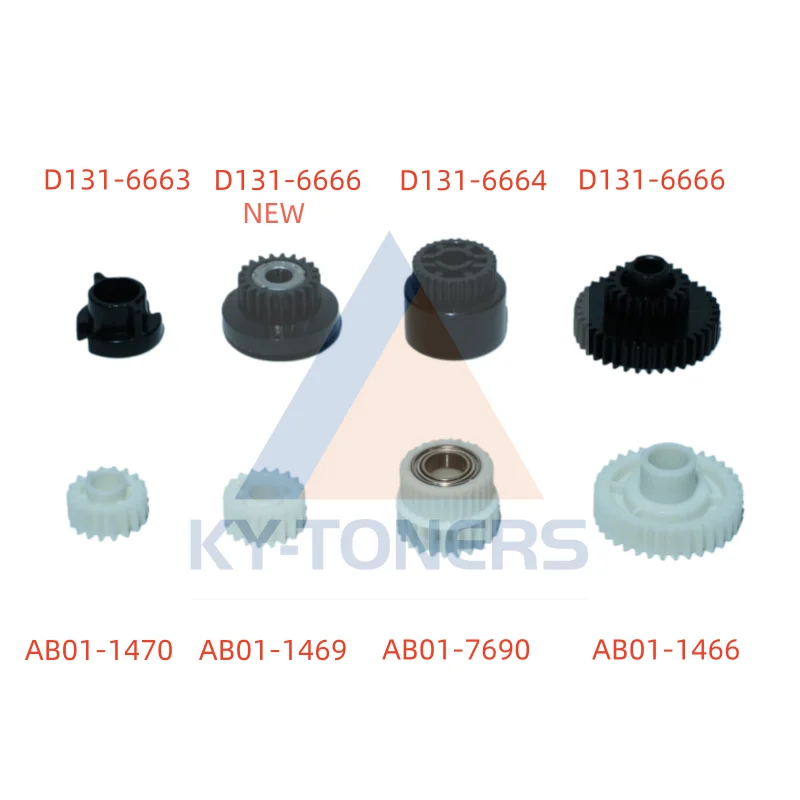 paper feed gear AB01-1466/AB01-1469/AB01-1470/AB01-7690/D131-6663/D131-1469/D131-6666 for Ricoh Aficio MP6002 MP7502 MP9002