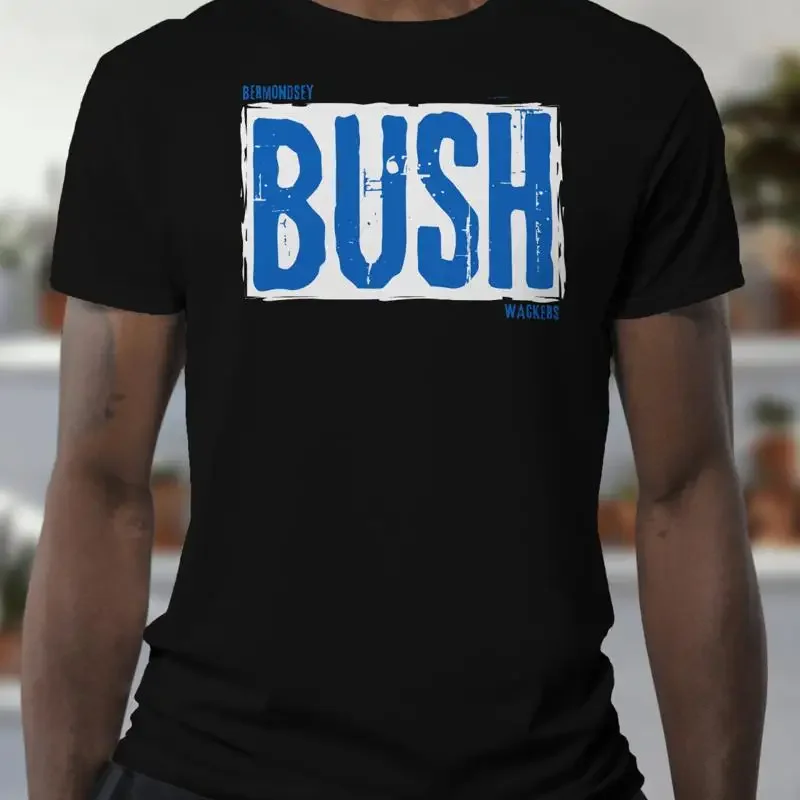 Millwall T Shirt  BUSHWACKERS Hooligan Firm Bermondsey  Organic  Unisex