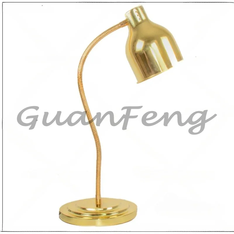 220V Single Head Buffet Food Warming Lamp Pizza Barbecue Display Heat Preservation Lamp