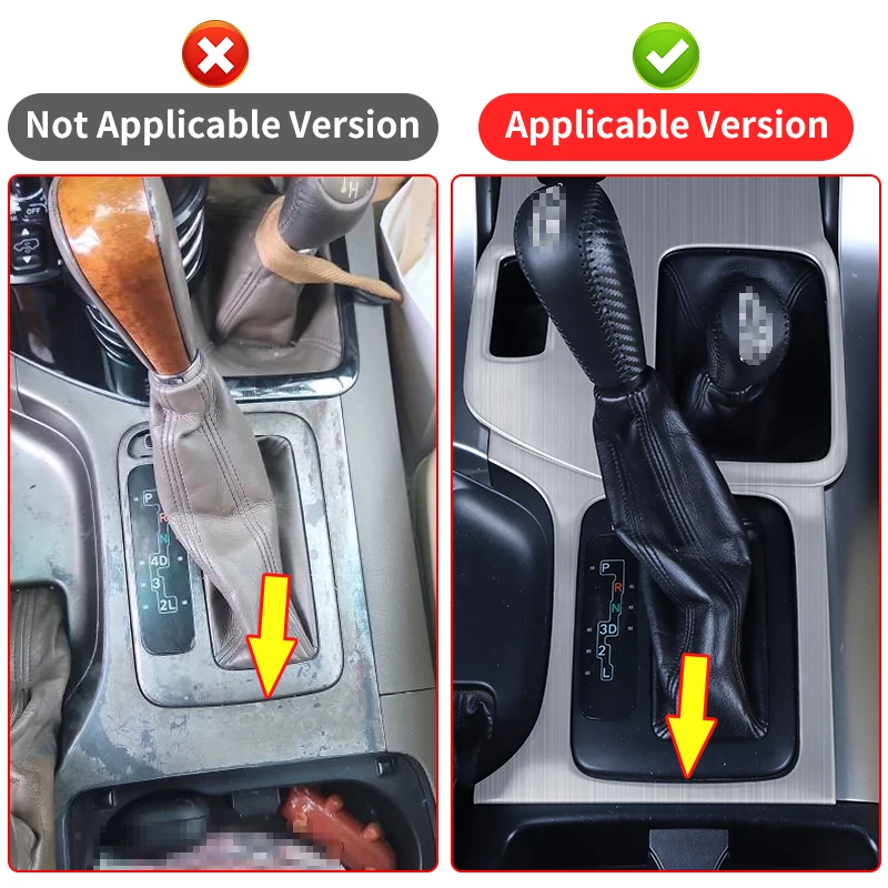 For 2003-2009 Lexus GX 470 GX470 2008 2007 2006 2005 Control Panel Modification Gearbox Cover  Interior Decoration Accessories