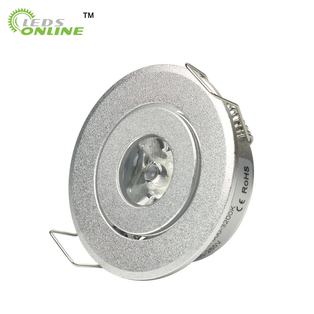 home store decor hot products 4pcs/lot  mini Led spot light Downlights cabinet lights 1W 3W Hole size 40-45mm 110-270LM