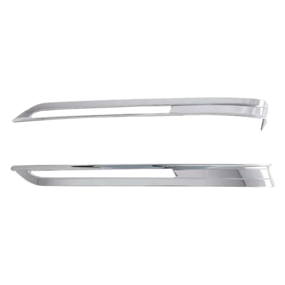 

For Mazda CX30 CX-30 2020 2021 Front&Rear Fog Light Cover Trim Sticker Rear Bumper Fog Lamp Frame (Chrome)