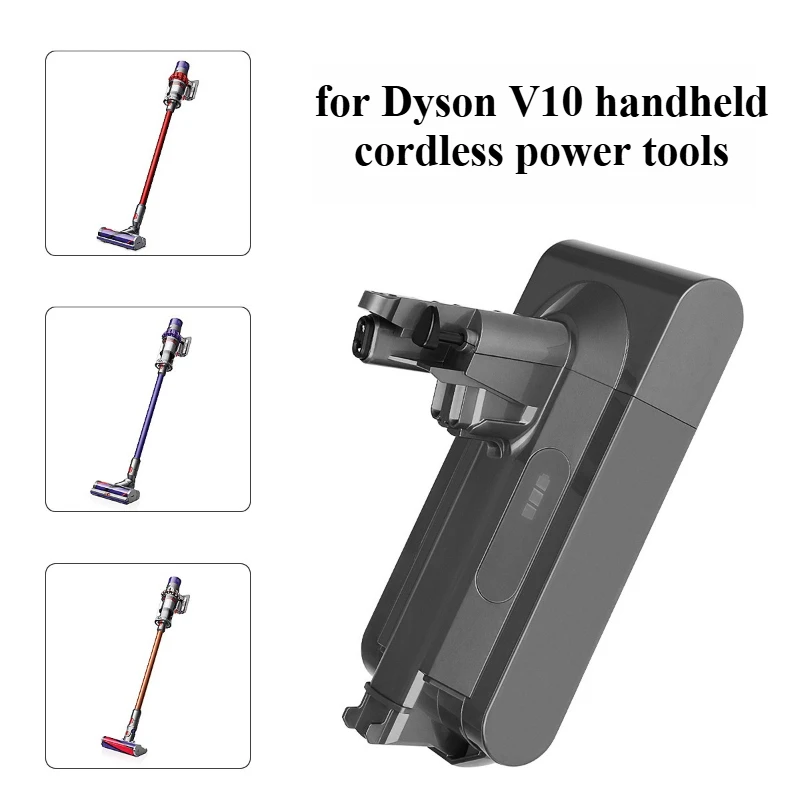 لدايسون V10 25.2 فولت بطارية عالية السعة لدايسون SV12 المطلق الحيوان ليثيوم أيون مكنسة كهربائية بطاريات قابلة للشحن