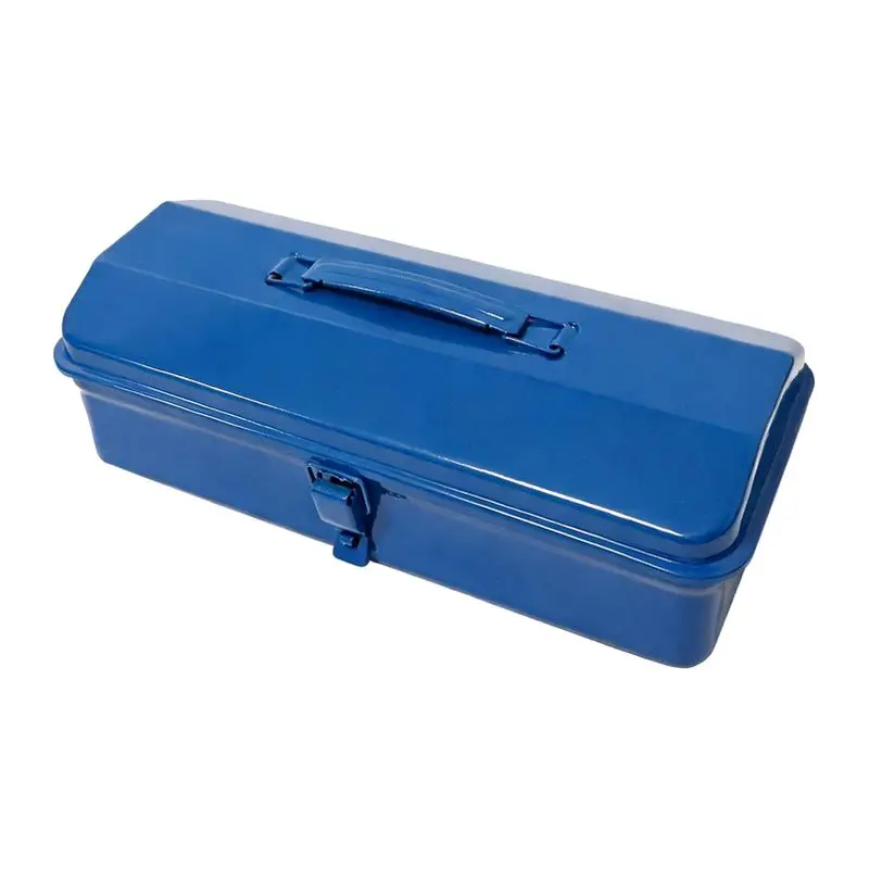 Customizable A3 Metal Iron Toolbox with Multiple Inner Compartments for Construction Workers