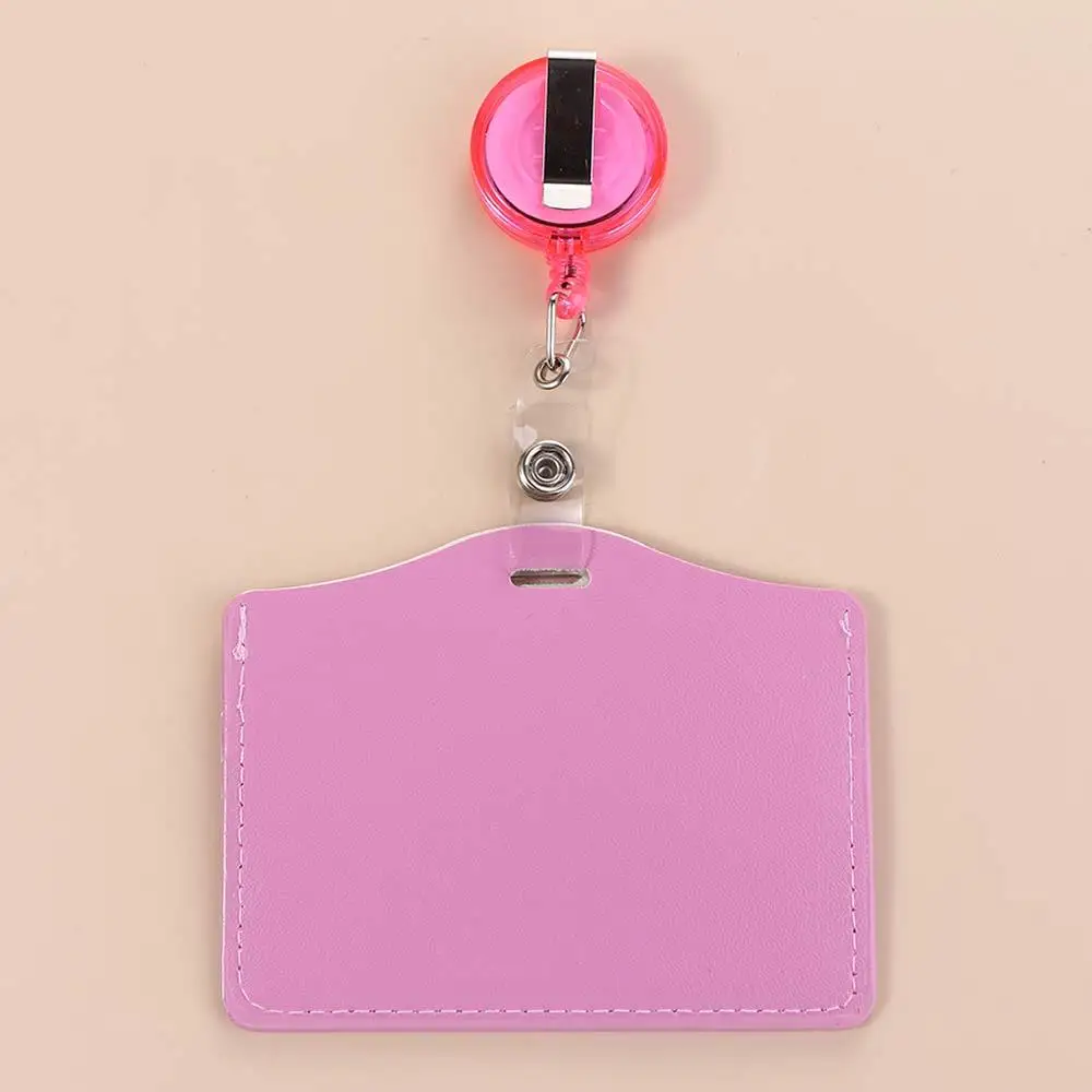 Badge Holder Card Badge Holder Work ID Card Bus Card Holder Credit Cards Protector Transparent Card Cover Student Card Sleeves