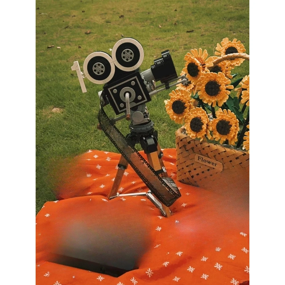 フィルムカメラ 43230 ビルディングブロックセット レゴ互換粒子と互換性あり クリスマスギフトに最適 811個