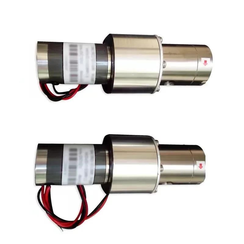 

2026 2000ml/min integral gear pumps food grade electromagnetic pump DC24v gear pump air-conditioning circulating water treatm