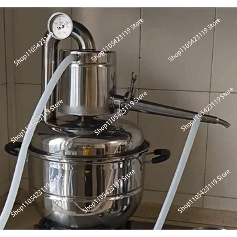Small Mini Home Brewer 304 Stainless Steel Steam Distiller