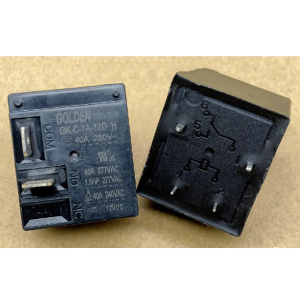 

GK-C-1A-12D GK-D-1A-12D 12V 30A 40A 4PIN Relay