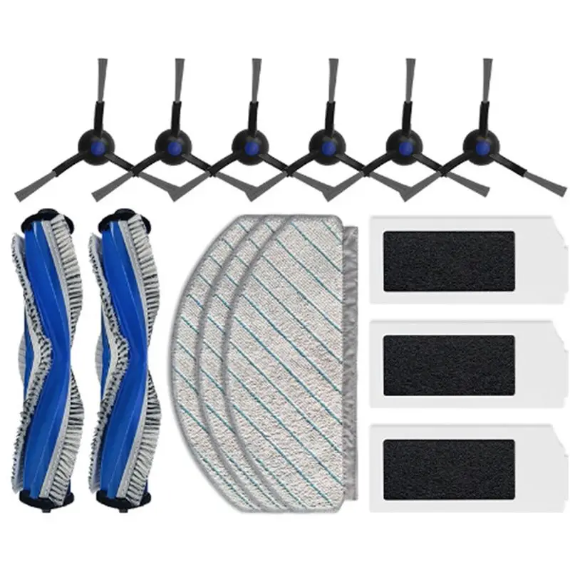 

ABVT-Applicable To Robot Vacuum Cleaner N20 PRO/FAMILY Accessories Filter Cloth Main Brush Side Brush Replacement Accessories