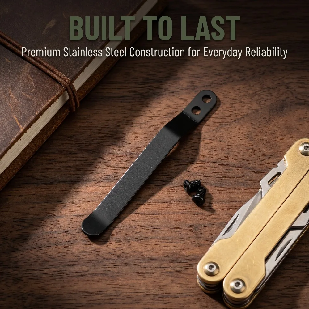 1pc Multi Style Back Clip DIY Folding Pocket Knife Accessories Replacement Pocket Clip Holder for EDC Knife Modification