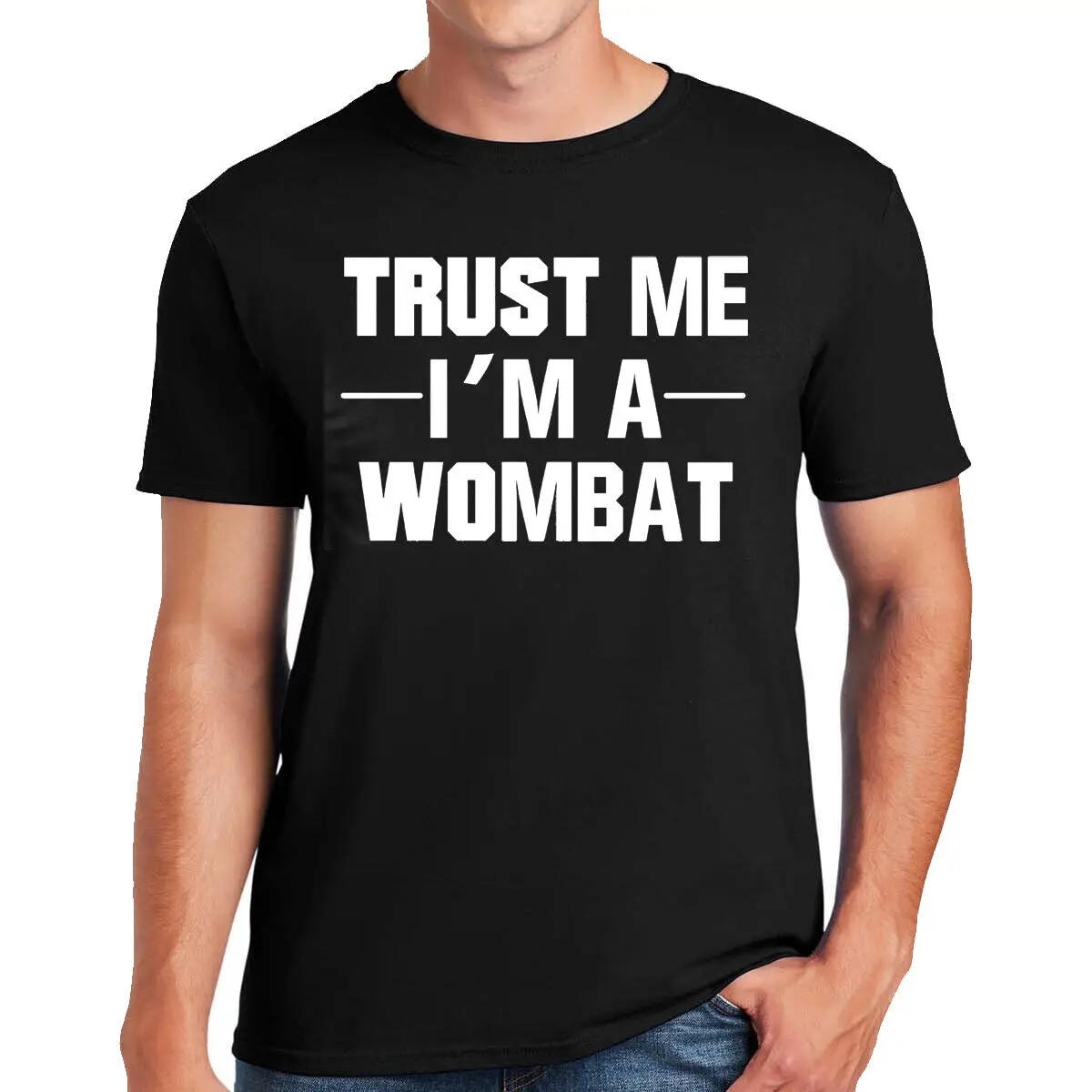 New Trust Me I'm A Wombat T Shirt Funny Novelty Party Joke Top