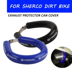 For Sherco SE 250 300 SC 450 500 SEF R SER SEFR FACTORY RACING 300SER 2023 Exhaust Pipe Protection Ring Muffler Guard Can Cover