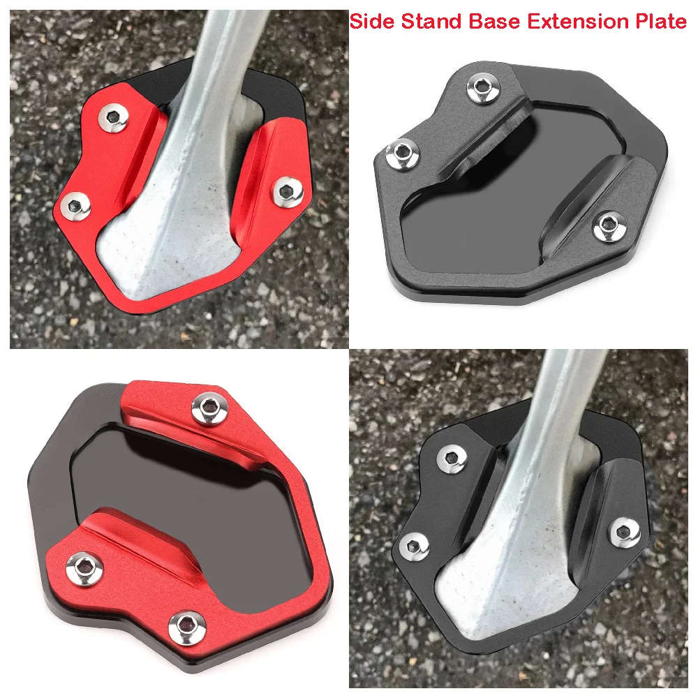 Fits for Triumph Tiger 800 Tiger800 XC XCA XR XRT XRX 2010-2017 Motorcycle Side Stand Base Extension Plate Enlarge Widener Pad