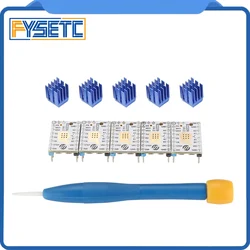 5pcs Driver del motore passo-passo TMC2209 v4.0 Stepsticks Driver muto 256 microtsteps corrente 2.8A Peak parti della stampante 3d VS TMC2208