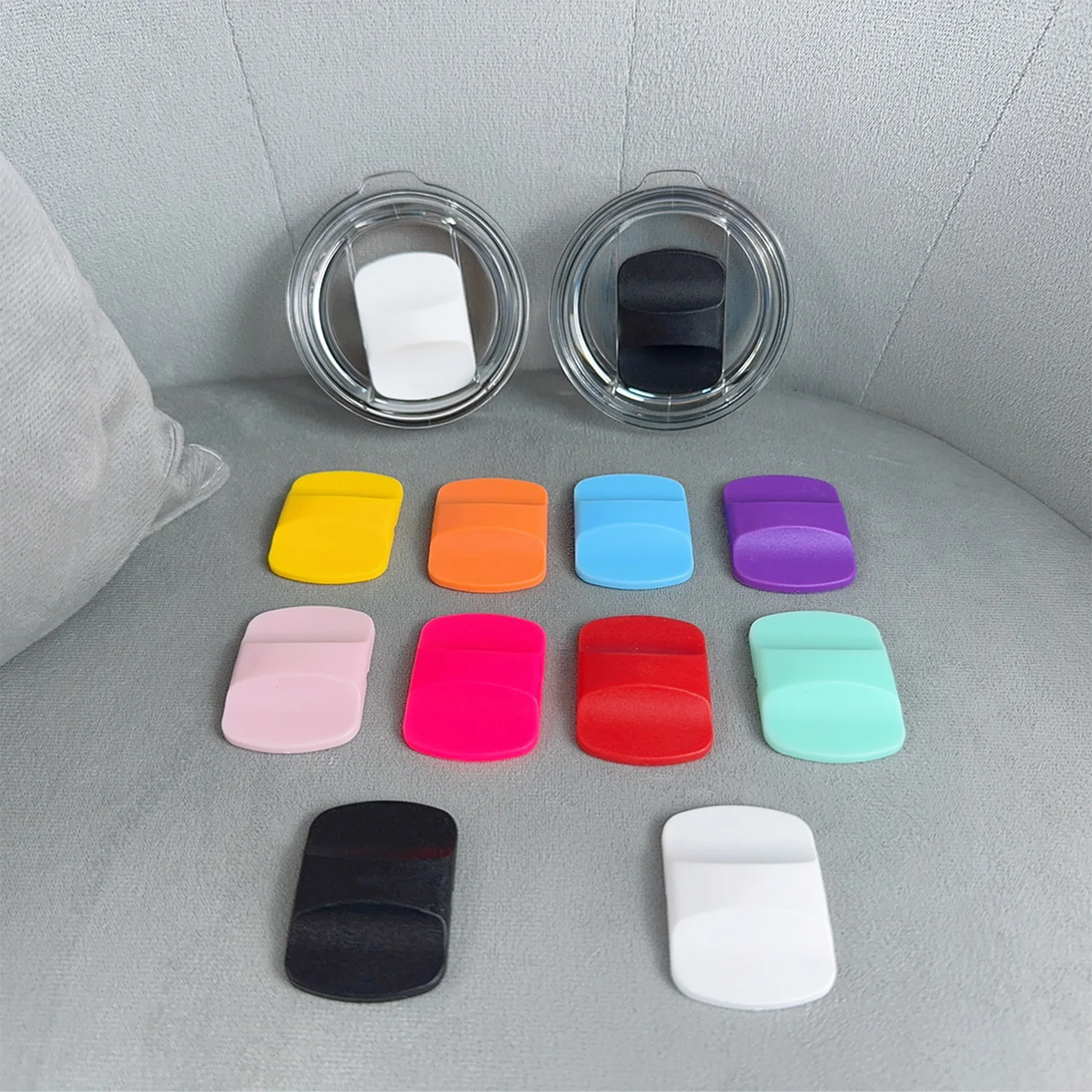 Tazas Apilables Yeti de 6 Oz/8 Oz y Tapas para Vasos Yeti Rambler de Fondo Plano de 10 oz, Tapas Magslider para Tazas de Café/Espresso Yeti, Tapas de Repuesto de 6 oz (Aproximadamente 170.1 g) para Ye-Ti Rambler de 283.5 ml (170.1 g) para Vino