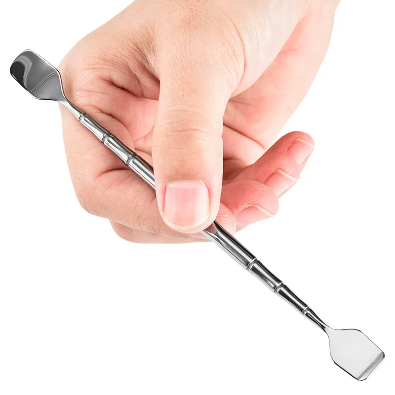 Mitesser Schaufel reinigt Nase Mitesser totes Talg Werkzeug Mehrzweck Make-up Foundation Farbmischung Schaufel Lift Gesicht Öl Schaber