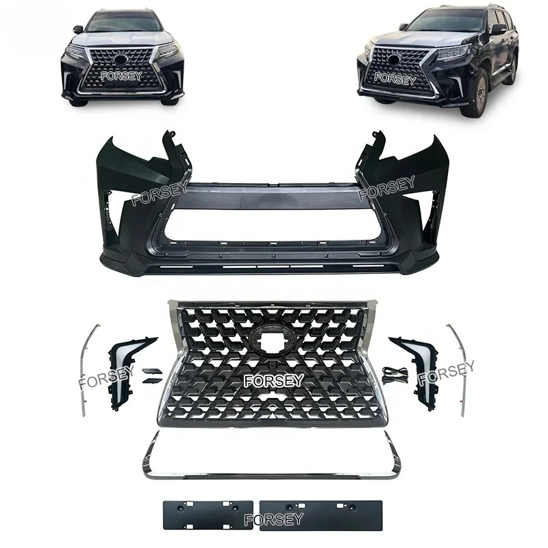 

T-oyota Land Cruiser Prado Body Kit 2010+ Upgrade to 2023 F-Sport GX460 BodyKit FaceLift