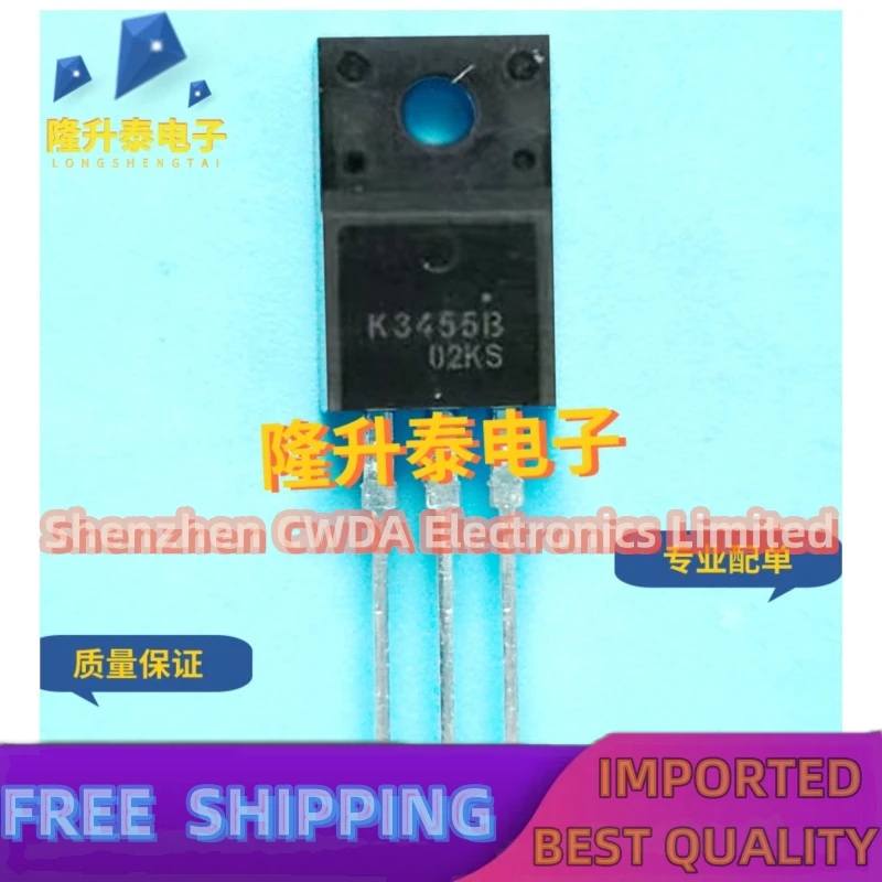 

10PCS-20PCS 2SK3455B K3455B TO-220F 12A 500V N Best Quality