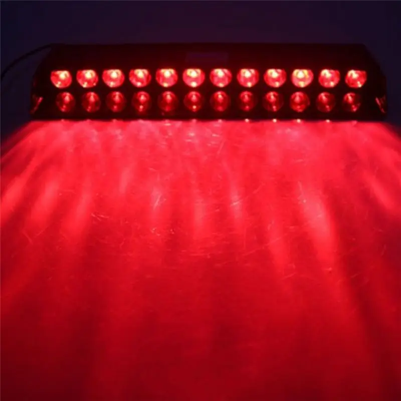 Car Suction Cup Light 12LED Front Gear Suction Cup Light Strobe Light Warning Light Car Supplies-A97E