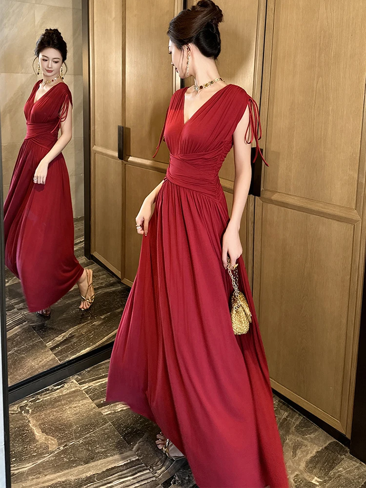 strapless open back dress Petite Studio's Lorraine Summer Dress in Red Floral main image 0
