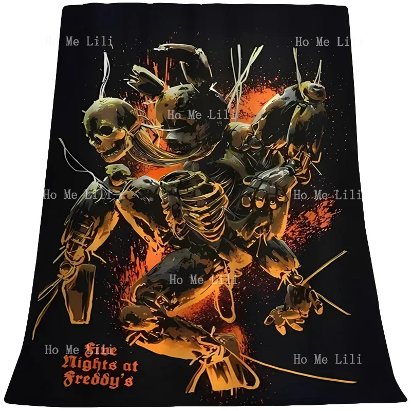 

Springtrap Jumbo Graphic Personalized Blanket