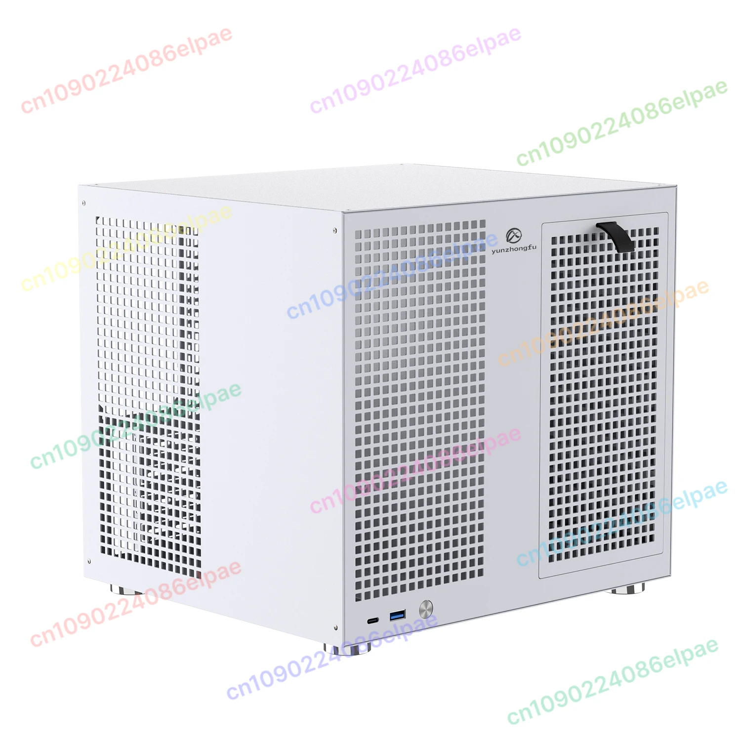 8 disco NAS ATX de alta potência PCIe Backplane Cool Hard Chassis MATX placa principal Mini Drive Solid Drive Chassis