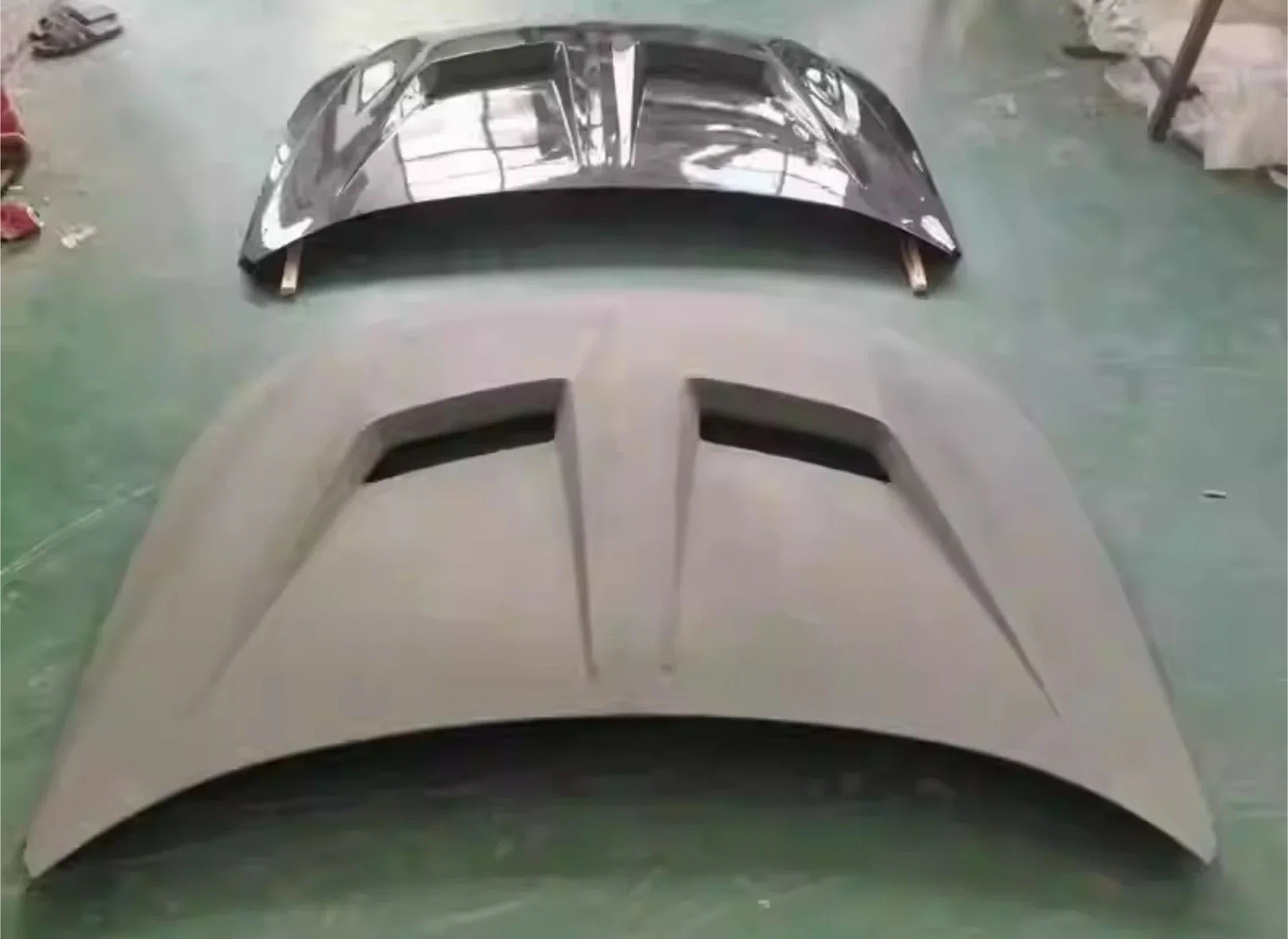 Carbon Fiber Hood Resin Engine Cover for Hyundai Elantra Modified New Style Light Weight Bonnet Body Kit Car Accessories