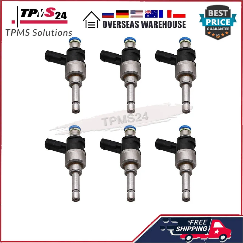 6Pcs Fuel Injector 35310-3L000 353103L000 35310 3L000 For GENESIS G80 GENESIS G90 KIA K900 KIA STINGER